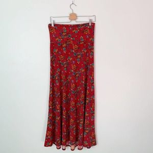 LulaRoe Floral Maxi Skirt Small